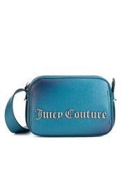 Juicy Couture Torebka BIJXT5337W4S Turkusowy. Niebieskie listonoszki Juicy Couture, bez wzorów, z tworzywa sztucznego, bez dodatków. Za 259.99 zł.