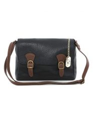 Anna Morellini Skórzana torebka "Clementina" w kolorze czarnym - 26 x 15 x 8 cm rozmiar: onesize. Czarne torby na ramię Anna Morellini, bez wzorów, z materiału, na ramię, bez dodatków. Za 217.99 zł.