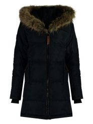 Canadian Peak Parka "Beauty" w kolorze czarnym rozmiar: S. Czarne parki Canadian Peak, s, z tkaniny, bez kaptura. Za 333.03 zł.