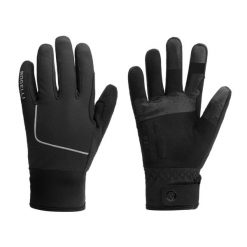 Rękawiczki zimowe damskie Rogelli Essential, nieprzemakalne. Czarne rękawiczki Rogelli, bez wzorów, sportowe. Za 149.00 zł.