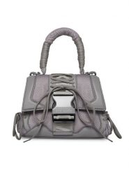 Steve Madden Torebka Bdiego Crossbody SM13000896-04005-GRY Szary. Szare torebki klasyczne Steve Madden, bez wzorów, z materiału, bez dodatków. Za 379.99 zł.
