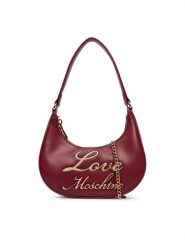 LOVE MOSCHINO Torebka JC4116PP1PLO1552 Bordowy. Czerwone torebki klasyczne Love Moschino, bez wzorów, ze skóry, bez dodatków. Za 769.99 zł.