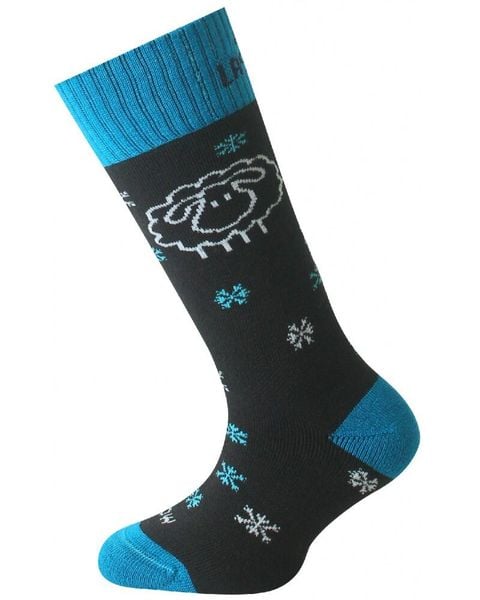 Skarpety merino SJW. Fioletowe skarpety LASTING, bez wzorów, z elastanu. Za 51.00 zł.