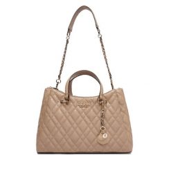 Torebka Guess. Brązowe torebki klasyczne Guess, z aplikacjami, bez dodatków. Za 679.99 zł.