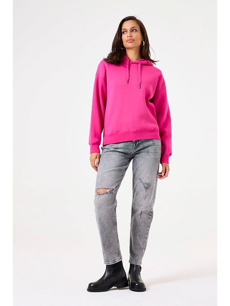 Garcia Bluza w kolorze różowym rozmiar: XL. Różowe bluzy Garcia, xl, bez wzorów, z bawełny, z kapturem. Za 176.08 zł.