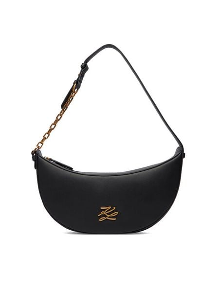 KARL LAGERFELD Torebka B1W30236 Czarny. Czarne torebki klasyczne KARL LAGERFELD, bez wzorów, ze skóry, bez dodatków. Za 1,199.00 zł.