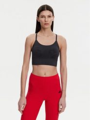 Adidas by Stella McCartney Biustonosz sportowy TrueStrength JJ1650 Szary Slim Fit. Szare koszulki sportowe adidas by Stella McCartney, bez wzorów, z syntetyku, bez ramiączek, na jogę i pilates. Za 309.99 zł.