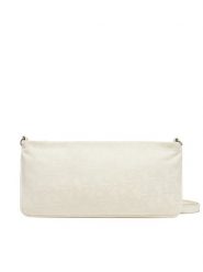 Calvin Klein Jeans Torebka Ckj Monogram Mini Bag LV04K3183G Beżowy. Brązowe listonoszki Calvin Klein Jeans, bez wzorów, z jeansu, bez dodatków. Za 349.99 zł.