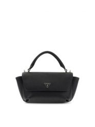 Guess Torebka Gilda HWZG97 47200 Czarny. Czarne listonoszki Guess, z aplikacjami, ze skóry, bez dodatków. Za 489.99 zł.