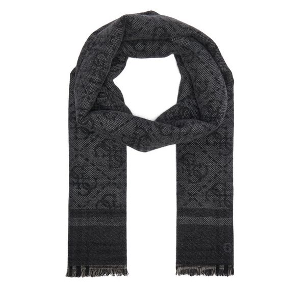 Szalik Guess. Czarne szaliki Guess, z aplikacjami. Za 234.99 zł.