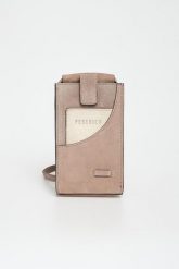 Torebka etui na telefon zamszowe PESERICO. Torebki klasyczne PESERICO, bez wzorów, z zamszu, zamszowe, bez dodatków. Za 1,329.00 zł.