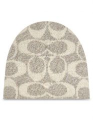 Coach Czapka CCT78 Beżowy. Brązowe czapki Coach, bez wzorów, z poliesteru. Za 319.99 zł.