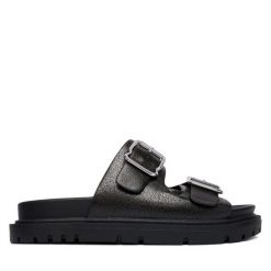 Klapki REPLAY. Brązowe klapki Replay, bez wzorów, bez obcasa. Za 399.99 zł.