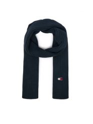 Tommy Hilfiger Szalik Heritage AW0AW18983 Granatowy. Niebieskie rękawiczki TOMMY HILFIGER, bez wzorów, z bawełny. Za 209.99 zł.
