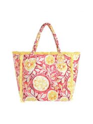 BLE Torebka w kolorze czerwono-żółtym - 35 x 30 x 20 cm rozmiar: onesize. Czerwone torby na ramię BLE, bez wzorów, z materiału, na ramię, bez dodatków. Za 62.90 zł.