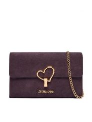 LOVE MOSCHINO Torebka JC4327PP0NKX0650 Fioletowy. Fioletowe torebki klasyczne Love Moschino, bez wzorów, ze skóry, bez dodatków. Za 619.99 zł.