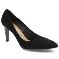 Czarne Szpilki Szydłowski Eleganckie Skórzane Buty. Czarne szpilki Szydłowski, bez wzorów, ze skóry, eleganckie, bez obcasa, na obcasie, bez zapięcia. Za 179.00 zł.