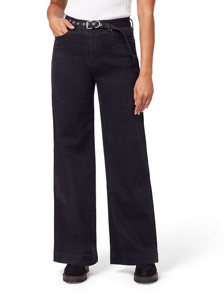 Scotch & Soda Spodnie w kolorze czarnym rozmiar: W27. Czarne spodnie materiałowe Scotch & Soda, bez wzorów, z materiału, z podwyższonym stanem. Za 244.80 zł.