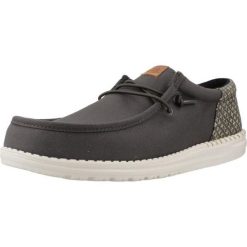 Buty HEY DUDE WALLY FUNK BLOCK PRINT Szary. Szare trekkingi Hey Dude, z tkaniny, trekkingowe. Za 255.99 zł.