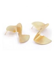 MOODE Kolczyki-wkrętki "Ophelia" rozmiar: onesize. Żółte kolczyki MOODE, ze stali. Za 110.81 zł.