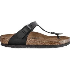 Birkenstock 043691 Black, japonki. Czarne klapki Birkenstock, bez wzorów, bez obcasa. Za 259.00 zł.