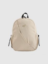 4F Plecak miejski (5 L) - beżowy Uniwersalny. Czarne plecaki 4f, bez wzorów. Za 99.99 zł.