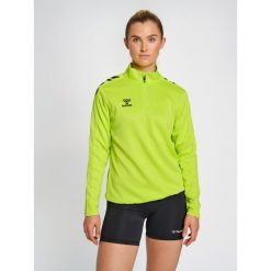 Bluza do piłki ręcznej damska Hummel hmlCORE XK. Zielone bluzy Hummel, l, bez wzorów, bez kaptura. W wyprzedaży za 180.05 zł.