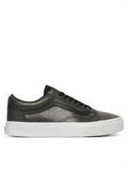 Vans Tenisówki Old Skool VN000EDYBM81 Czarny. Czarne trampki Vans, bez wzorów, ze skóry, bez zapięcia. Za 429.99 zł.