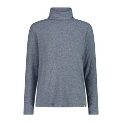 Bluzka damska z szerokim dekoltem w kształcie łódki CMP. Szare swetry CMP, na zimę, bez wzorów, bez ramiączek. Za 212.50 zł.