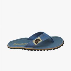 Japonki GUMBIES ISLANDER FLIP-FLOPS UNISEX. Niebieskie klapki Gumbies, bez wzorów, bez obcasa. Za 87.99 zł.