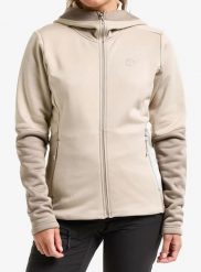 Bluza rozpinana damska Didriksons Anneli Fullzip 3. Brązowe bluzy Didriksons, l, bez wzorów, z elastanu, bez kaptura. Za 388.25 zł.