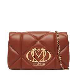 Torebka LOVE MOSCHINO. Brązowe torebki klasyczne Love Moschino, bez wzorów, bez dodatków. Za 789.99 zł.