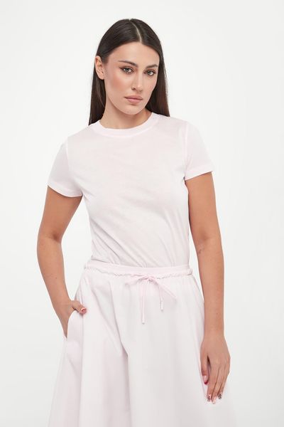 T-shirt damski Euro MARELLA. T-shirty Marella, l, bez wzorów, bez kołnierzyka, bez ramiączek. W wyprzedaży za 327.20 zł.