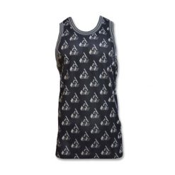 Koszulka sportowa Nike Giannis Antetokounmpo All Over Print Tank Top. Czarne koszulki sportowe Nike, bez wzorów, bez ramiączek, do koszykówki. Za 177.00 zł.