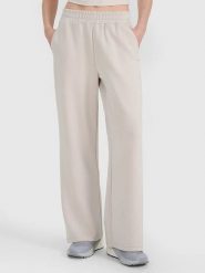 4F Spodnie dresowe w kolorze szarobrązowym rozmiar: L. Szare spodnie dresowe 4f, l, bez wzorów, z bawełny. Za 113.10 zł.