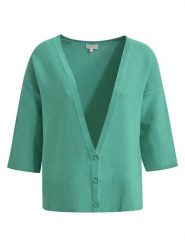 Milano Italy Kardigan w kolorze zielonym rozmiar: XL. Zielone kardigany Milano Italy, xl, bez wzorów. Za 217.99 zł.