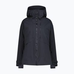 Kurtka narciarska damska CMP 34W4006. Czarne kurtki narciarskie CMP, bez wzorów, bez kaptura, narciarskie. Za 559.99 zł.