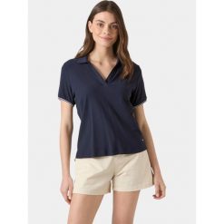 Koszulka Polo Damska Helly Hansen W Portofino. Niebieskie bluzki Helly Hansen, s, bez wzorów, bez kołnierzyka, bez ramiączek. Za 299.00 zł.