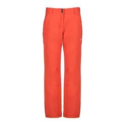 Spodnie damskie narciarskie CMP 39W1716. Czerwone spodnie narciarskie CMP, l, bez wzorów, z materiału, narciarskie. Za 339.99 zł.