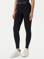 Guess Legginsy V5BB06 K1942 Czarny Slim Fit. Czarne legginsy Guess, m, z aplikacjami, z syntetyku. Za 269.99 zł.
