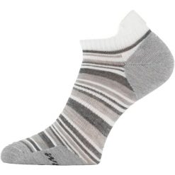 Skarpety merino WCS. Szare skarpety LASTING, bez wzorów, z elastanu. Za 87.05 zł.
