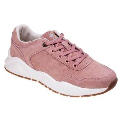Damskie Skórzane Buty Sportowe Vilme. Brązowe obuwie sportowe IGUANA, bez zapięcia. Za 327.99 zł.