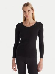 Ysabel Mora Bielizna termoaktywna górna 70022 Czarny Slim Fit. Czarna koszule nocne YSABEL MORA, l, bez wzorów, z bawełny, sportowe, bez ramiączek. Za 79.99 zł.