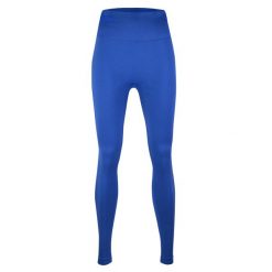 Legginsy Modelujące - Power Up! Bezszwowe. Niebieskie legginsy BESHAPED, xs, bez wzorów, z nylonu. W wyprzedaży za 152.15 zł.