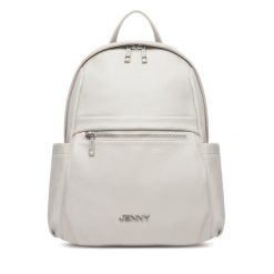 Plecak JENNY. Białe plecaki Jenny, bez wzorów. Za 149.99 zł.