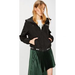 Miss Sixty - Kurtka. Czarne kurtki Miss Sixty, xs, bez wzorów, z materiału, z kapturem. W wyprzedaży za 319.90 zł.
