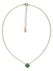 U.S. Polo Assn. Pozłacany naszyjnik z elementem ozdobnym - dł. 38 cm rozmiar: onesize. Zielone naszyjniki U.S. Polo Assn., z kryształem, metalowe. Za 114.95 zł.