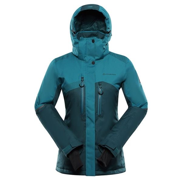 Kurtka damska narciarska snowboardowa 15.000 Alpine Pro Deara 2. Niebieskie kurtki narciarskie Alpine Pro, bez wzorów, bez kaptura, narciarskie. W wyprzedaży za 939.00 zł.