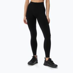 Legginsy treningowe damskie Cardio Bunny Seamless Push-Up. Czarne legginsy Cardio Bunny, m, bez wzorów, z materiału, na fitness i siłownię. Za 94.99 zł.