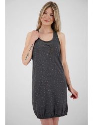 Alife and kickin Sukienka "Cameron" w kolorze antracytowym rozmiar: XS. Czarne sukienki Alife and Kickin, na co dzień, xs, bez wzorów, sportowe, bez kołnierzyka, bez ramiączek, mini, proste. Za 60.99 zł.